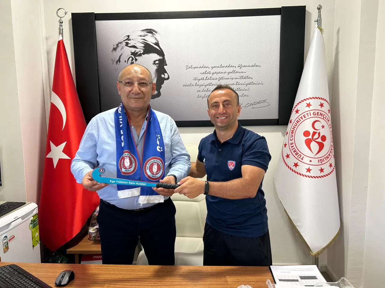 Weightlifting branch opens at Muğla Aegean Stars Sports Club