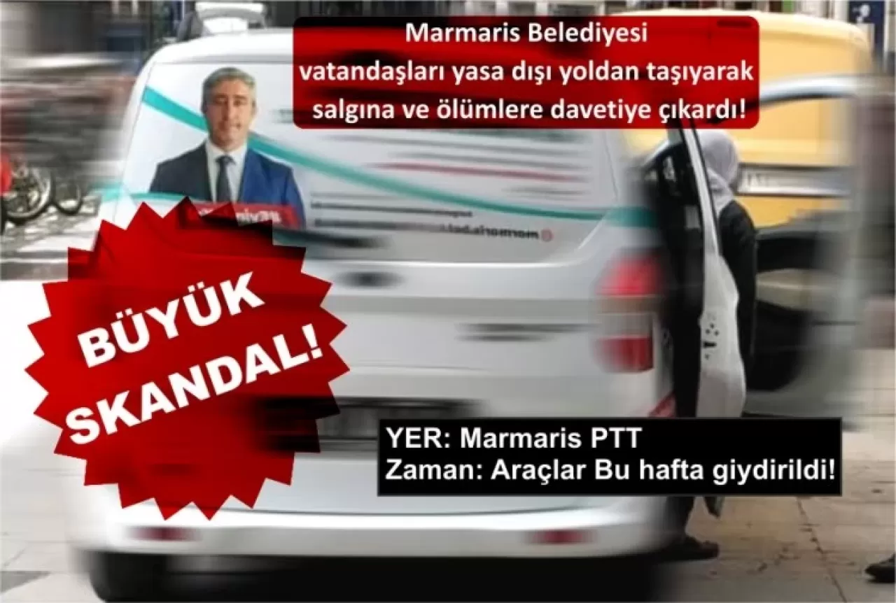 Marmaris Belediyesi’nden Skandal Hareket!