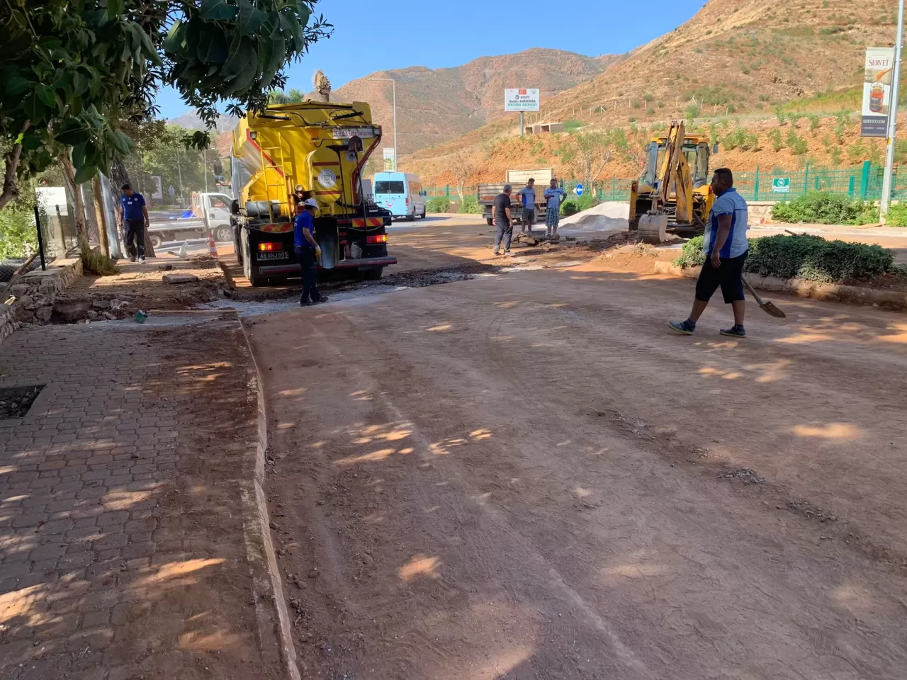 İçmeler - Marmaris Yolu Bugün Çift Şerit Olarak Trafiğe Açılacak!