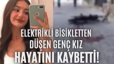 Marmaris’te Elektrikli Bisikletten Düşen Genç Kız Hayatını Kaybetti!