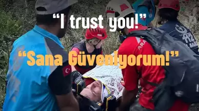 Breathtaking rescue operation for 3 Russian tourists lost in Marmaris!