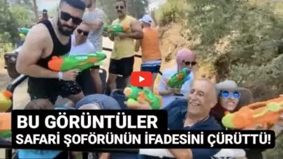 Bu Görüntüler Safari Şoförünün İfadesini Çürüttü!