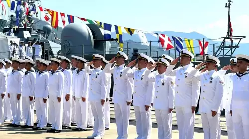 Commissioning Ceremony for Two Patrol Ships to Serve in Qatar