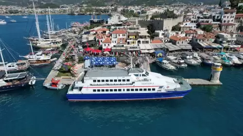 Marmaris-Fethiye sea bus services started