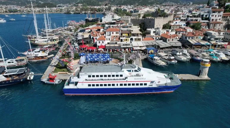 Marmaris-Fethiye sea bus services started